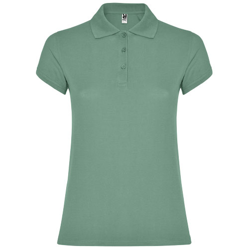 Polo Femme publicitaire coton 200gr Star ROLY Menthe foncée